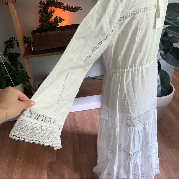 Veronica Beard White Midi Dress - Picture 9 of 11